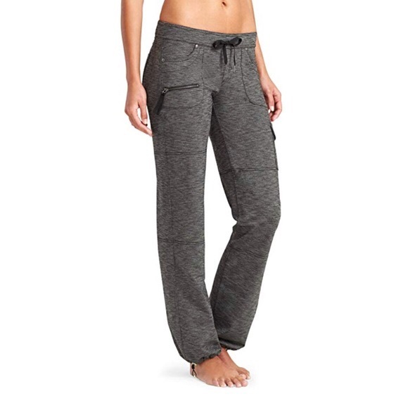 Athleta Pants - Athleta Heather Gray Bettona Boyfriend Pants